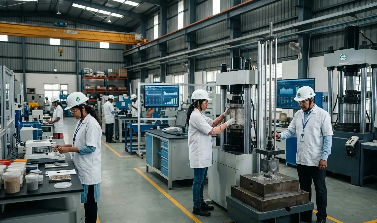 Quality testing laboratory equipment